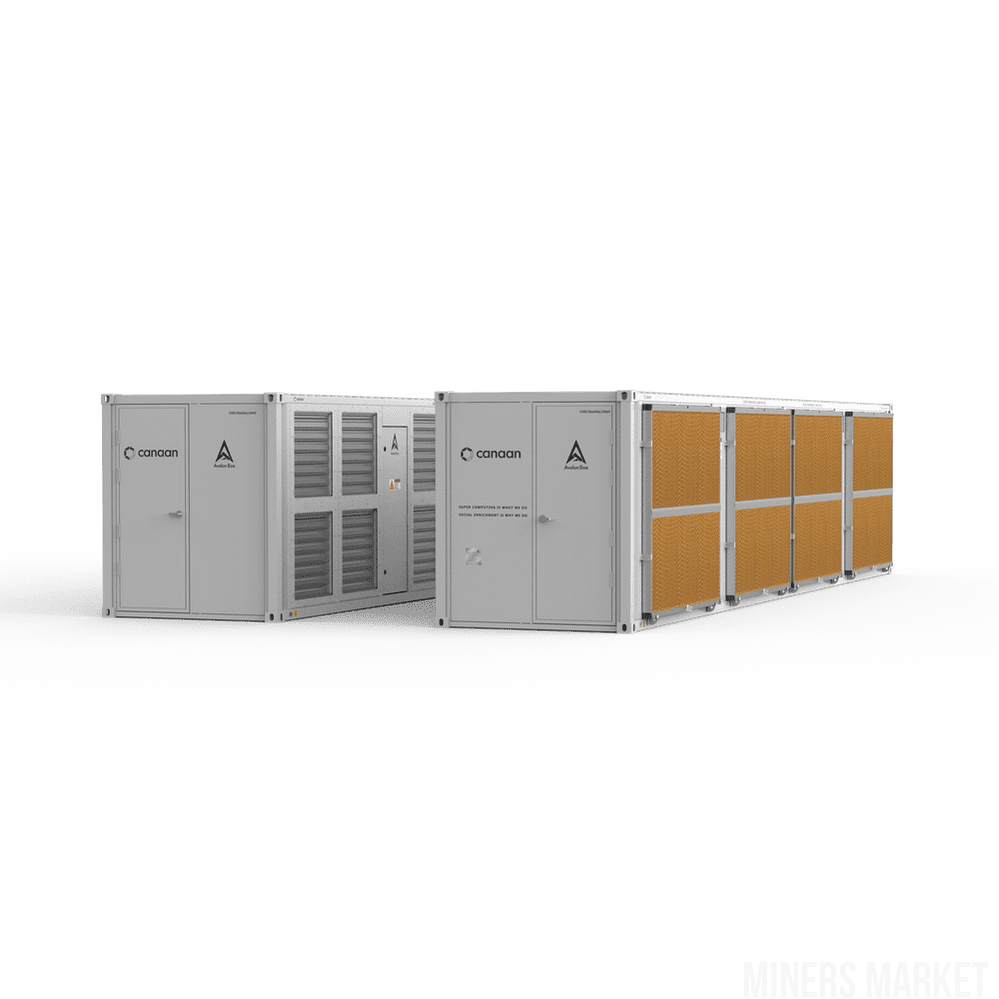 Avalon Air Cooling Mining Box - 20ft - ASIC MINERS