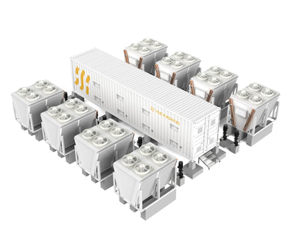 BC40 PRO immersion cooling container for Fog Hashing high-density crypto mining