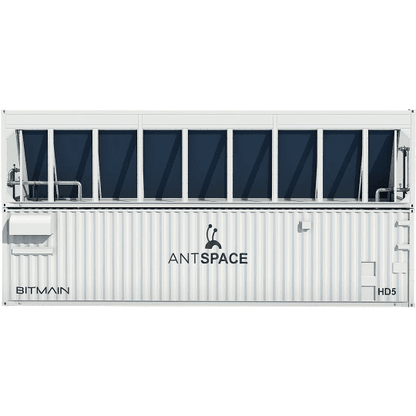 ANTSPACE HD5 container mining unit specifications and safety certifications table