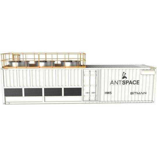 ANTSPACE HW5 mining container specifications and operational guidelines table