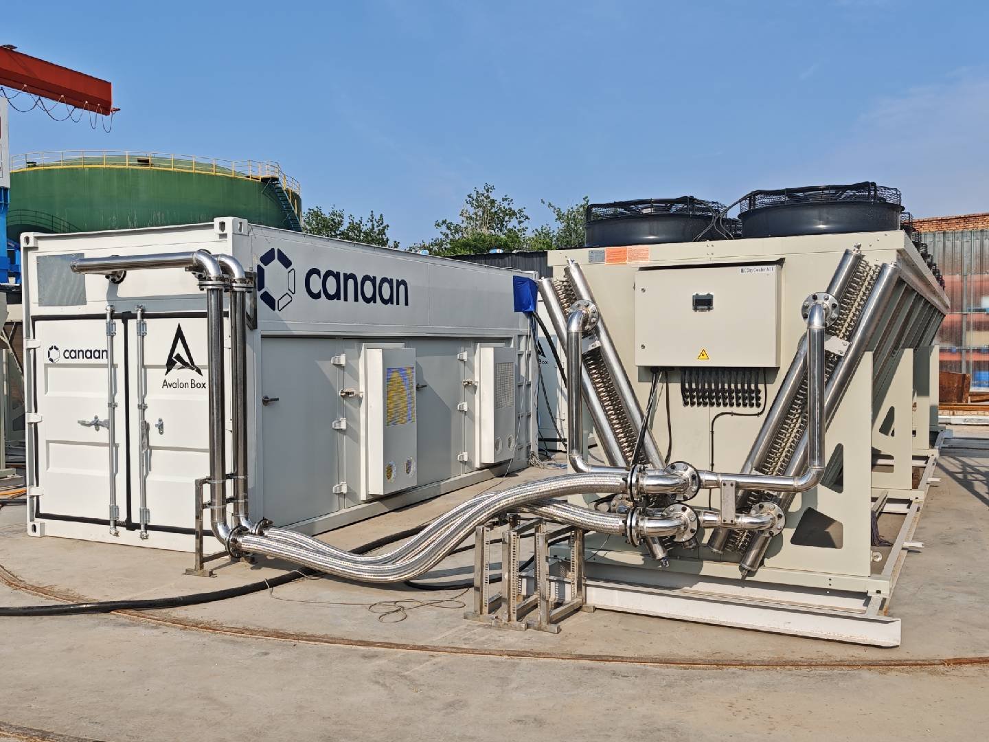 Avalon Hydro Cooling Mining Box - 20/40ft - ASIC MINERS