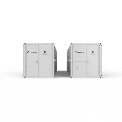 Canaan Avalon Air - cooling Mining Box - 40ft - CE - ASIC MINERS