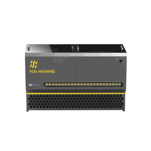 FOGHASHING B100 100kW immersion cooling suite for cryptocurrency mining with modular design and dry cooler integration