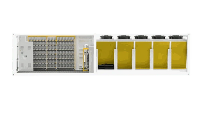 FOGHASHING HC40-S Hydro Cooling Container for 210 AntMiner hydro miners with 1400kW power capacity