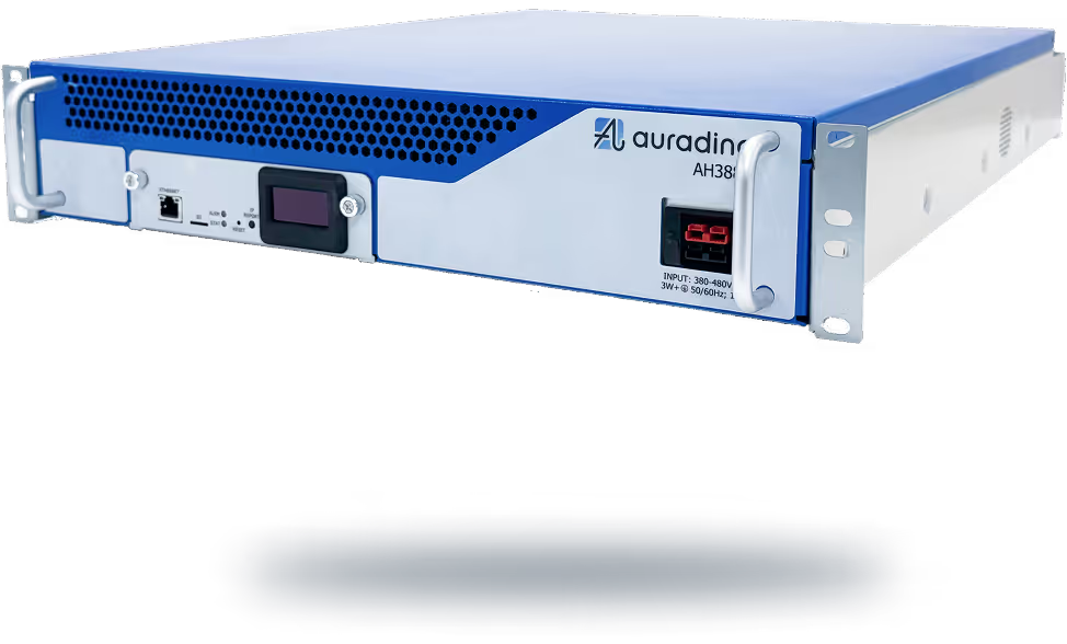 Auradine Teraflux AH3880 ASIC miner with 600Th/s hashrate and 10740W power consumption for Bitcoin mining